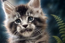 Котенок мейн-кун King StarPaws, окрас ns 25, помет K1, 03.02.2024
